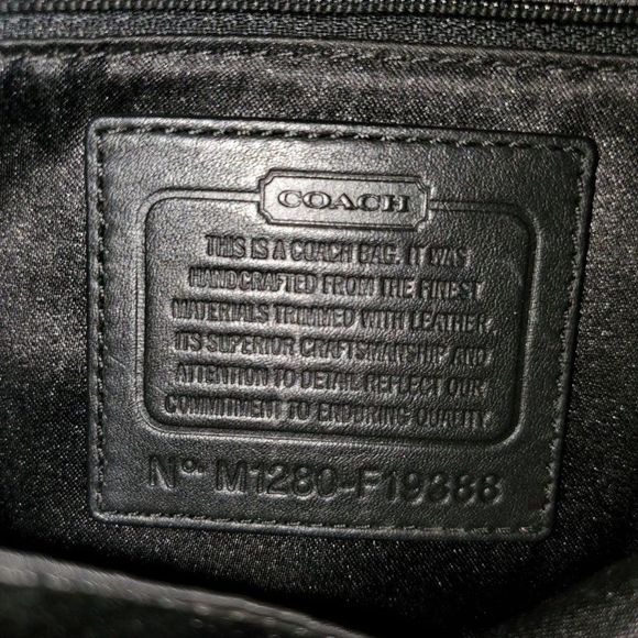 Coach C-Pattern Shoulder Bag - Picture 4 of 4